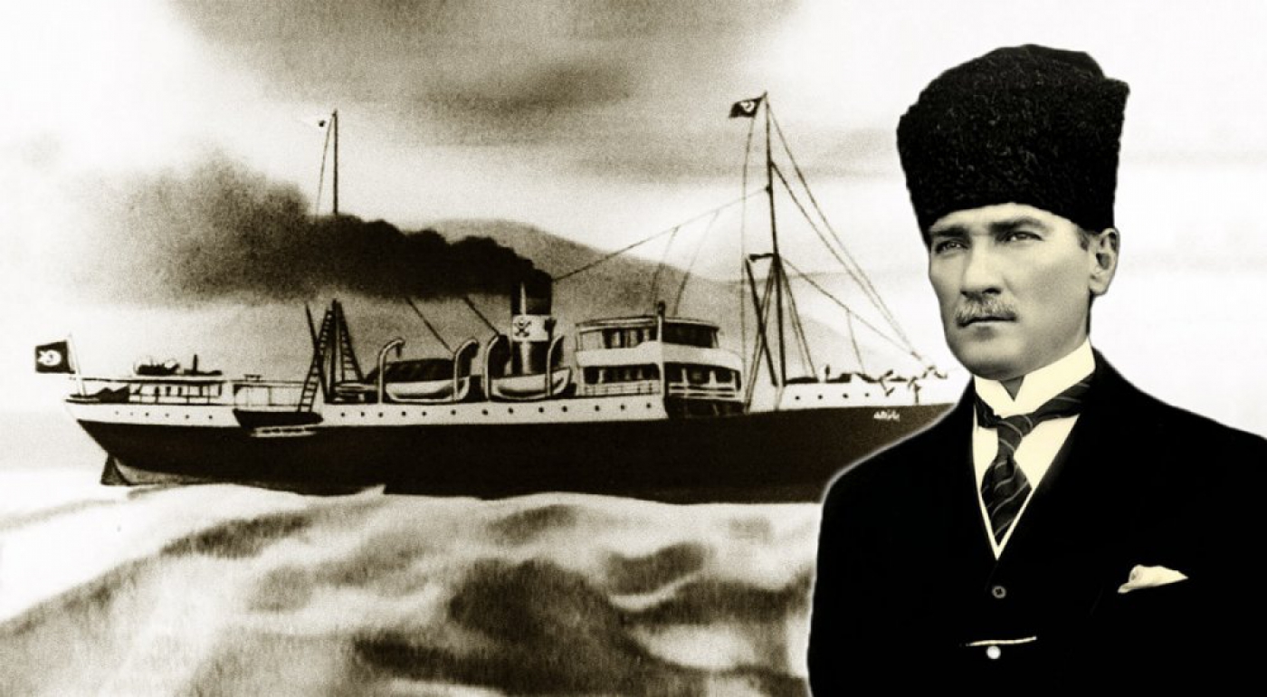 Mustafa kemal Paşa Samsun yolunda